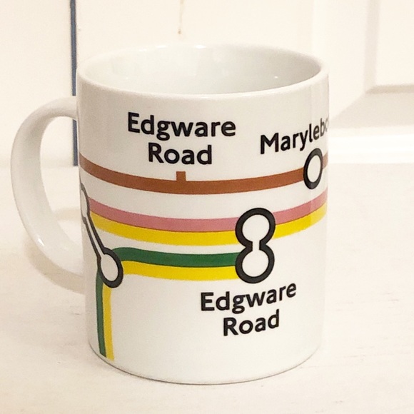 London underground subway tube map coffee mug. EUC - Picture 7 of 9